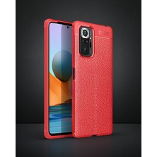 Astraltech Xiaomi Redmi Note 10 Pro Kılıf Auto Focus Kapak - Kırmızı