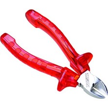 Die Grup Yan Keski, Kırmızı Renk, 140 mm Uzunluk, Pratik Kesim Için
