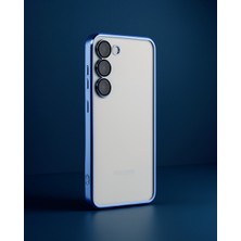 Astraltech Samsung Galaxy S23 Kılıf Razer Lensli Silikon - Açık Mavi