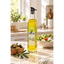 Cam Yağdanlık ve Zeytinyağlık 1000 ml & Sızdırmaz Yağ Şişesi