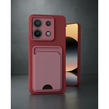 Astraltech Xiaomi Redmi Note 13 Pro 5g Kılıf Kelvin Kartvizitli Silikon - Lila