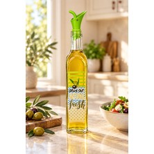 Cam Yağdanlık ve Zeytinyağlık 500 ml & Sızdırmaz Yağ Şişesi