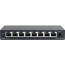 Milas Toptan Ruıjıe Reyee RG-ES108GD 8 Port Gıgabıt Tak Çalıştır Metal Kasa Swıtch