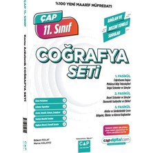 Çap Yayınları 11.sınıf Coğrafya Maarif Model Fasikül Set
