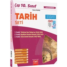 Çap Yayınları 10.sınıf Tarih Fasikül Set