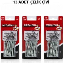 Milas Toptan 4X60 13PCS Beton Çelik Çivi 18PCS BX40