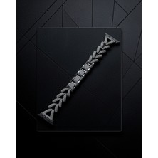 Astraltech Apple Watch 38MM Node Taşlı Kordon (Saat Değildir) - Siyah