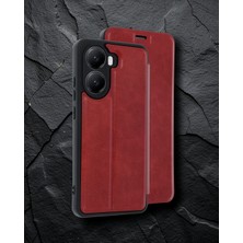 Astraltech Xiaomi Poco X7 Pro Kılıf Flip Cover - Kırmızı