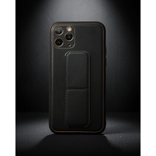 Astraltech Apple Iphone 11 Pro Kılıf Coco Deri Standlı Kapak - Siyah