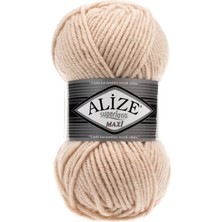 Alize Superlana Maxi 310 Bal / Bej 5'li Paket 5 × 100 G