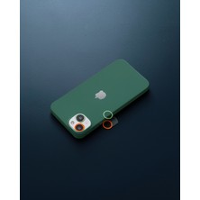 Astraltech Apple Iphone 13 Renkli Kamera Lens Koruma Cam - Turuncu-Yeşil