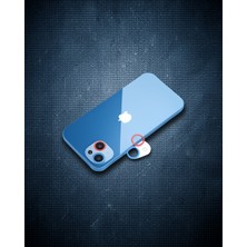Astraltech Apple Iphone 13 Renkli Kamera Lens Koruma Cam - Pembe-Mavi