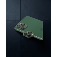 Astraltech Apple Iphone 11 Pro Max Pers Alüminyum Kamera Lens - Yeşil