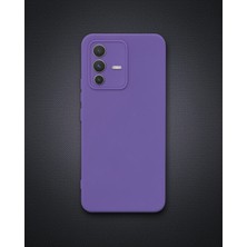 Astraltech Vivo V23 5g Kılıf Nano Içi Kadife Silikon - Mor