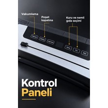 Astraltech Vakum Paketleme Makinesi Sürgülü Kesicili Poşet Kapatma Cihazı (Kopya)