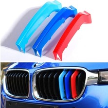 Cartex Bmw F30 3 Serisi Uyumlu M Stil 8 Tırnak Ön Panjur Şeridi 2013-2018(M Panjur Içindir, Orjinale Uymaz)