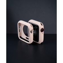 Astraltech Apple Watch 38MM Silikon Alt Kasa - Pudra