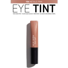 Alix Avien Uzun Süre Kalıcı Kremsi Likit Göz Farı - Eye Tint Creamy Sensation Eyeshadow 104 Metalic Pink