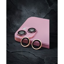 Astraltech Apple Iphone 15 Raze Metal Kamera Lens - Pembe