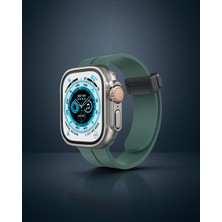Astraltech Apple Watch 38MM KR412 Elegance Stylısh Kordon (Saat Değildir) - Koyu Yeşil