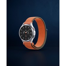 Astraltech Watch 22MM Hasırlı Cırtcırtlı Kordon - Turuncu