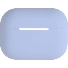 Efnaz Style Apple Airpods Pro 3 (3.nesil) Soft Silikon Kılıf - Açık Mavi