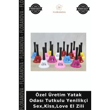 Floranova Özel Üretim Yatak Odası Tutkulu Yenilikçi Sex,kiss,love El Zili