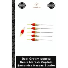 Floranova Özel Üretim Suüstü Deniz Meraklı Captain Şamandra Hassas Strafor