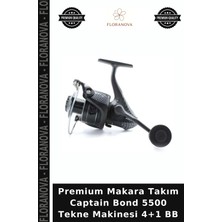Floranova Premium Makara Takım Captain Bond 5500 Tekne Makinesi 4+1 Bb