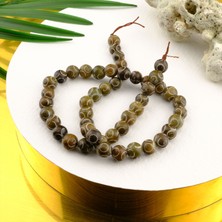 Moony Stone Tibet Yeşim Doğal Taş Dizi (8mm)