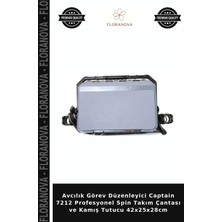 Floranova Avcılık Görev Düzenleyici Captain 7212 Profesyonel Spin Takım Çantası ve Kamış Tutucu 42X25X28CM