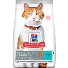 Hill's Young Adult Sterilised Ton Balıklı Kısırlaştırılmış Yetişkin Kedi Maması 3 kg (Açık)
