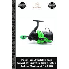 Floranova Premium Avcılık Deniz Seyahat Captain Rex-Y 6000 Tekne Makinesi 3+1 Bb