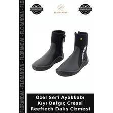 Floranova Özel Seri Ayakkabı Kıyı Dalgıç Cressi Reeftech Dalış Çizmesi
