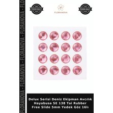 Floranova Delux Serisi Deniz Ekipman Avcılık Hayabusa Se 138 Tai Rubber Free Slide 5mm Yedek Göz 16LI
