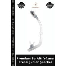 Floranova Premium Su Altı Yüzme Cressi Junior Şnorkel