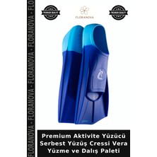 Floranova Premium Aktivite Yüzücü Serbest Yüzüş Cressi Vera Yüzme ve Dalış Paleti