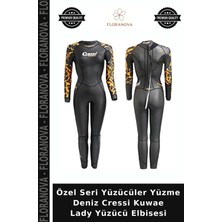 Floranova Özel Seri Yüzücüler Yüzme Deniz Cressi Kuwae Lady Yüzücü Elbisesi