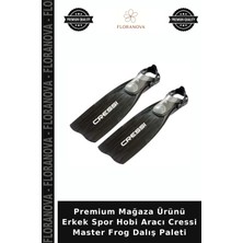 Floranova Premium Mağaza Ürünü Erkek Spor Hobi Aracı Cressi Master Frog Dalış Paleti