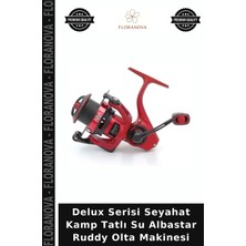 Floranova Delux Serisi Seyahat Kamp Tatlı Su Albastar Ruddy Olta Makinesi