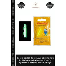 Floranova Delux Serisi Deniz Avı Görünürlük Av Malzemesi Albastar Firefly Aparatlı Fosforlu Olta Çubuğu