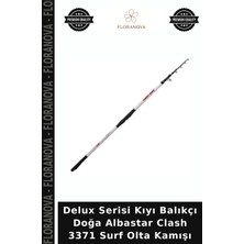 Floranova Delux Serisi Kıyı Balıkçı Doğa Albastar Clash 3371 Surf Olta Kamışı