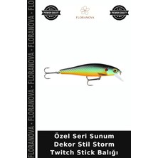 Floranova Özel Seri Sunum Dekor Stil Storm Twitch Stick Balığı