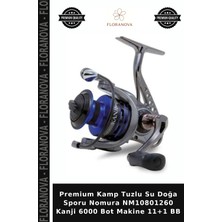 Floranova Premium Kamp Tuzlu Su Doğa Sporu Nomura NM10801260 Kanji 6000 Bot Makine 11+1 Bb