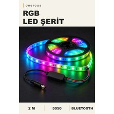 Onerous 2 M Rgb LED Şerit, Bluetooth