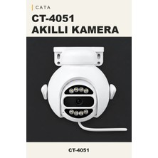 Onerous CT-4051 Akıllı Dış Mekan 360° Wifi Güvenlik Kamerası 3mp Full Hd Gece Görüşlü Ses ve Hareket