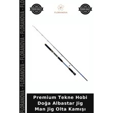 Floranova Premium Tekne Hobi Doğa Albastar Jig Man Jig Olta Kamışı