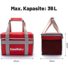 Coolist CL36R 36 Litre Katlanabilir Termos Bez Çanta/buzluk