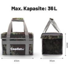 Coolist CL36C 36 Litre Katlanabilir Termos Bez Çanta / Buzluk