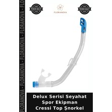 Floranova Delux Serisi Seyahat Spor Ekipman Cressi Top Şnorkel